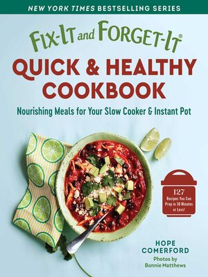 cover image of Fix-It and Forget-It Quick and Healthy Cookbook